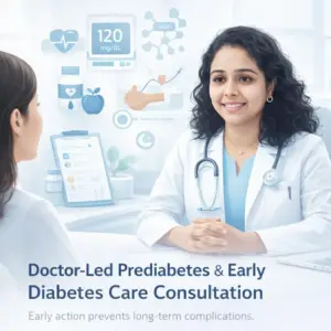 Doctor-Led Prediabetes & Early Diabetes Care Consultation