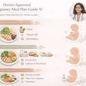 Doctor-Approved Pregnancy Meal Plan Guide (Trimester-Wise)